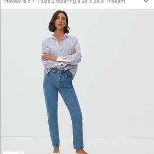 NWT Everlane The ’90s Cheeky Jean